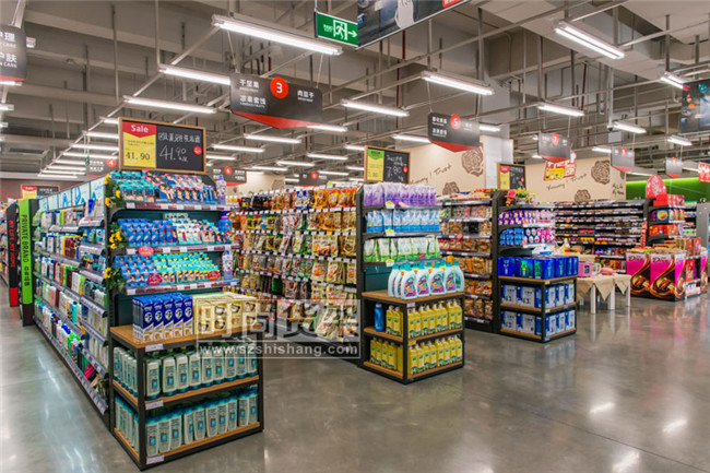 超市貨架布局設(shè)計圖