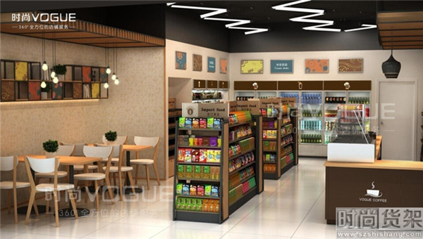 便利店布局設(shè)計效果圖