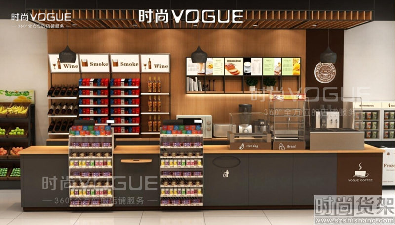 便利店收銀區(qū)設(shè)計